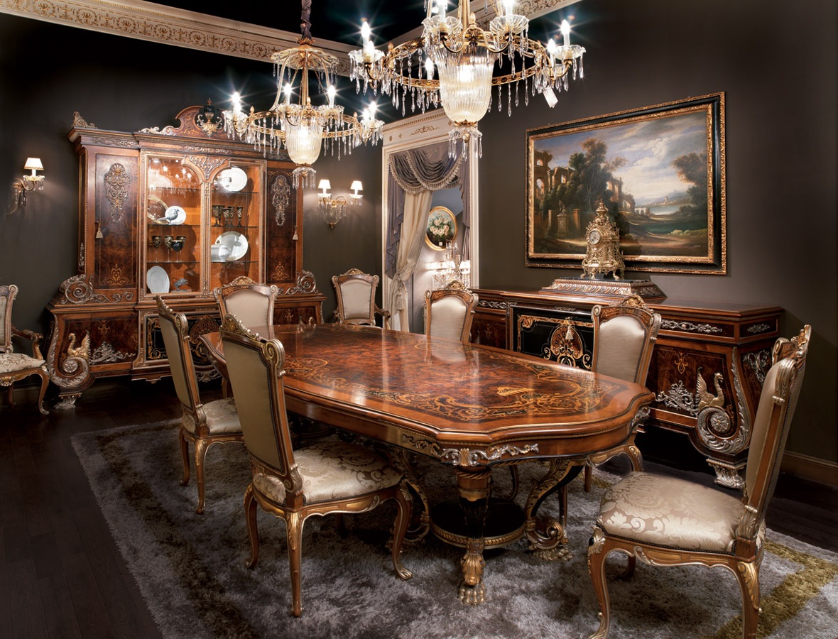Empire Style Dining Room Classical Interior Design