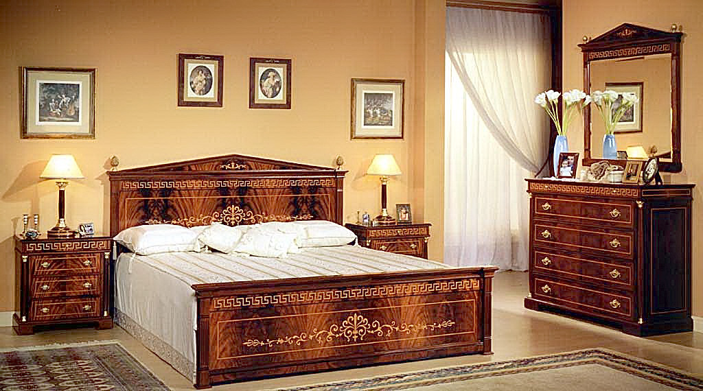 Spanish Bed Room In Empire Styletop And Best Italian Classic Furniture