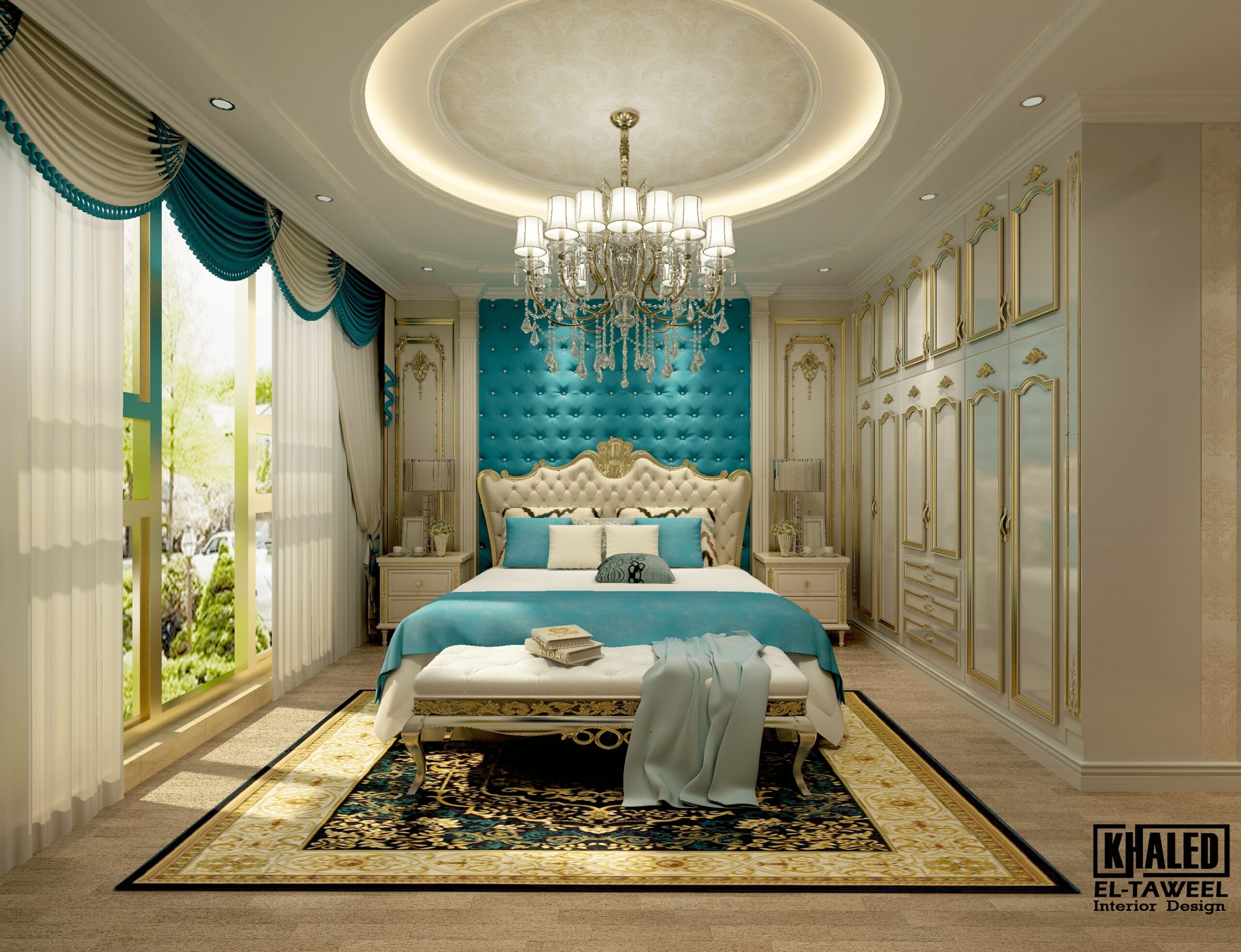 An Inviting Luxurious Rococo Interior Experience