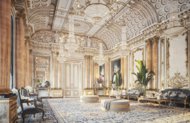 classical Victorian palace interior design